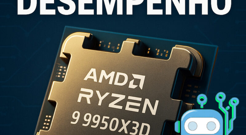 CPU Ryzen 9 9950X3D: Vale a Pena? Desempenho, Testes e Comparativos CPU Ryzen 9 9950X3D: Vale a Pena? Desempenho, Testes e Comparativos