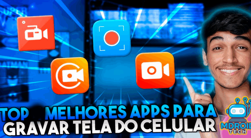 Os 5 Melhores Aplicativos de Gravar Tela no Android (2025): Grátis e com Qualidade Profissional Os 5 Melhores Aplicativos de Gravar Tela no Android (2025): Grátis e com Qualidade Profissional