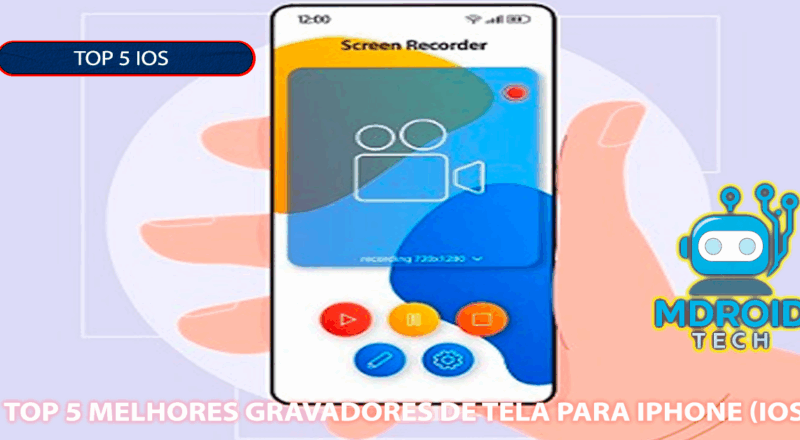 Os 5 Melhores Gravadores de Tela para iPhone (iOS) em 2025 – Gratuitos e Poderosos Os 5 Melhores Gravadores de Tela para iPhone (iOS) em 2025 – Gratuitos e Poderosos