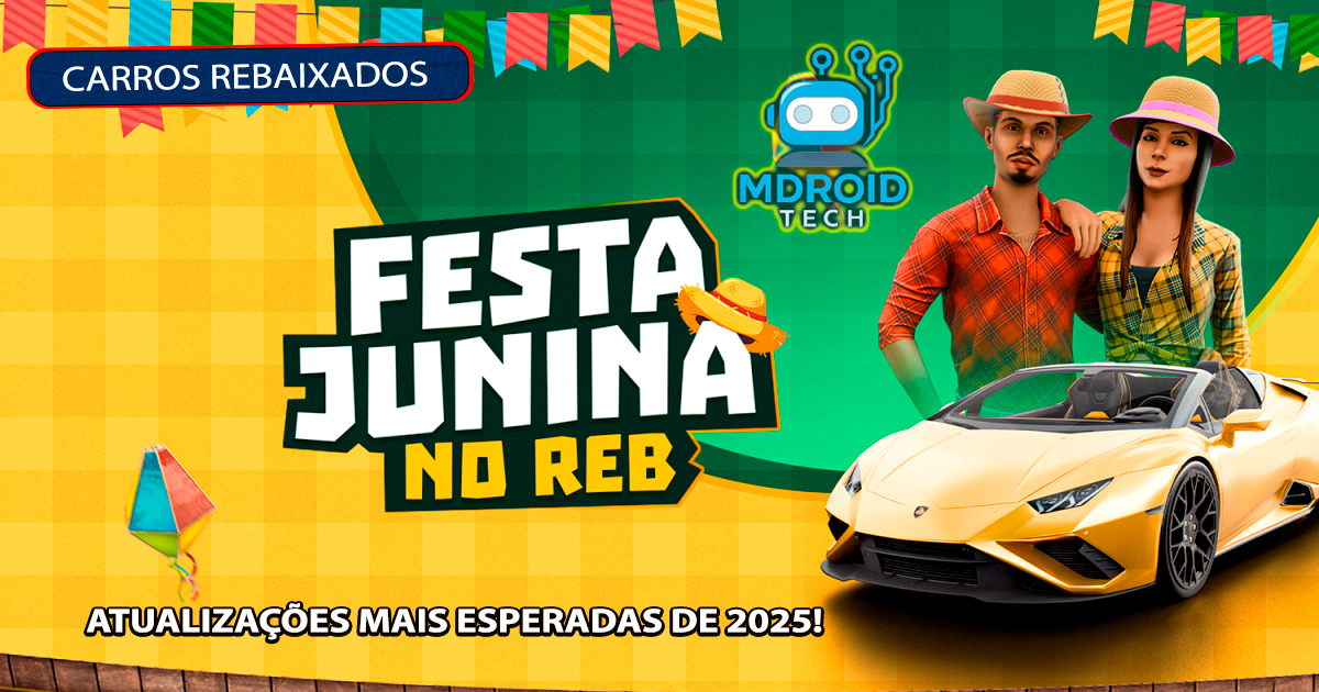 Carros Rebaixados Online: Confira Tudo da Nova Atualização com Lambo, Opala, LEDs e Festa Julina!