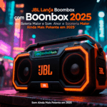 JBL Lança Boombox com Bateria Maior e Som Ainda Mais Potente em 2025