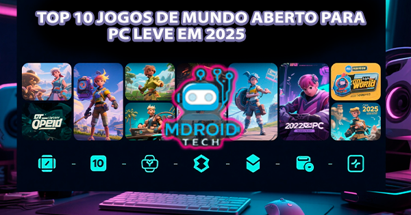 Top 10 Jogos de Mundo Aberto para PC Leve em 2025