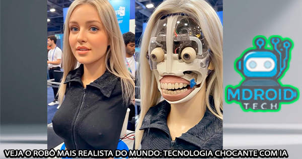 Robô Humanoide Realista Impressiona e Assusta nas Redes Sociais